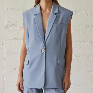 Oversized Blazer Vest